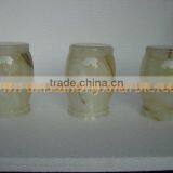 PAKISTANI CHEAP EXPORT QUALITY URNS ONYX MARBLE HANDICRAFTS thumbnail-4