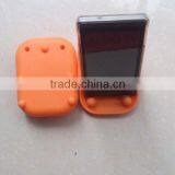 Promotional Hippo Shape Non-slip Smart Phone Silicone Cradle & Analogue Woofer & Holder Silicone Phone Holder thumbnail-1