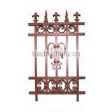 Garden Decoration Color Painted Garden Metal Aluminum Slat Fence thumbnail-2