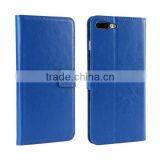 Crazy Horse Pattern PU Leather Wallet Flip Phone Case for IPhone 7 Plus thumbnail-2