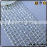 Beautiful Diamond Mesh Fabric Cheap Table Runners for Fancy Banquet thumbnail-2