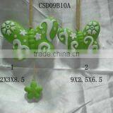 Painting Butterfly Deco-white Porcelain Butterfly Ornament thumbnail-1