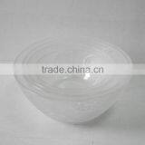 Food Use Glass Frosted Bowl Set thumbnail-1