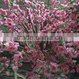 Artificial Cherry Flower Tree Artificial Tree Silk Cherry Branch Home Decoration Faux Cherry Blossom thumbnail-3