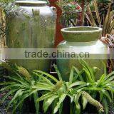 Extra Large Tall Glazed Pots for Garden, thumbnail-1