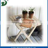 Solid Wood Folding Round Outdoor Table thumbnail-3