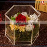 Custom High Quality Clear Acrylic Flower Stand thumbnail-4