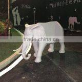 Fiberglass Elephant Chair Sculpture thumbnail-2