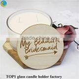 Small Hurricane Candle Holders Wedding and Votive Holder Decorating