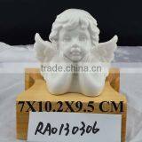 Ceramic Cute Angel Figurine Lovely Cupid Decoration thumbnail-1