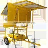 Mobile LED Variable Message Signs VMS Trailer For Sale thumbnail-5