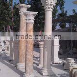 High Quality House Pillars Designs Roman Marble Pillar for Sale