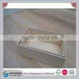High Quality Plywood Material Small Unfinished Wooden Tray for Sale thumbnail-3
