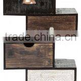 WOODEN CABINET W/6 DRAWERS thumbnail-1