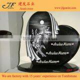 Types Of Small Carved Granite Tombstone With Flower Carving thumbnail-6