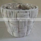 Water- Hyacinth Hand Woven Planter Basket/Garden Planter thumbnail-1
