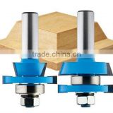 hot selling Rail/Stile Shaker Cutter Bit Set with high quality,wood working cutter