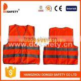 With 5years Experience High Visibility Orange Reflective Vest-DSV303 thumbnail-1