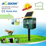 Aosion 360 degree rotation detachable solar eco-Friendly dog repeller
