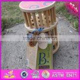 2016 новый модный и забавный деревянный набор кеглей для детей W01A161 thumbnail-6