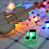 Music Notes Battery Operated RGB Warm White Copper String Light Manufacturer Wholesale Customized Packaging Fairy Light thumbnail-5