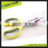 SK113C 7-3/4 "Simple Colorfull Types of Kitchen Scissors thumbnail-1