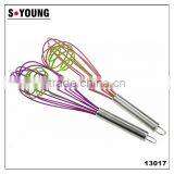 13017 Silicone Double Helix Rapid Blender With Stainless Steel Handle thumbnail-1