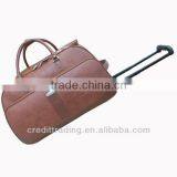 Travel PU Bags With Trolly Travelling Bags With Wheels thumbnail-1