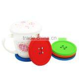 Hot Selling Customize Pattern Best Quality Insulation Useful Silicone Bottle Coaster for Home thumbnail-1