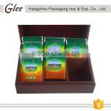 Custom Made 6 Compartment Mdf Wooden Tea Bag Storage Box thumbnail-3