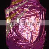 Clearance Gymnastics Leotards Girls Lilac Mystique With Gold and Silver Slashes thumbnail-1