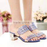 Zm50103b Summer Women Hot Sell Kitten Heel Shoes Comfortable Ladies Shoes Sandal thumbnail-1