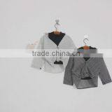 2-7 Years Wholesale 2017 New Girls Striped Bow Shirt Autumn Off Shoulder Fashion Girls Blouses (pick Size Color) thumbnail-1