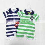 Cartoon Design Striped Baby Jumpsuit Patterns thumbnail-1