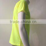 China Factory Lime Blank Safety Fluorescent Security Protective High Visibility Polo Shirt thumbnail-4