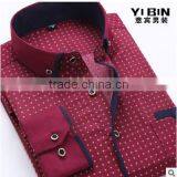 China Gold Supplier OEM High Quality T/C,CVC, Cotton Long Sleeve Men Dress Shirt With Competitive Price for Men thumbnail-1
