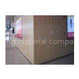 Fire Resistance Wooden Perforated Acoustic Panel For Hospitals , Theaters