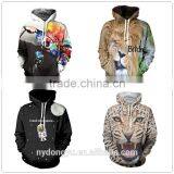 Unisex 3D Clown Tiger Sweatshirts/wodg Plus Size 3d Printed Hoodies/ Fashioable Christmasr Jacket