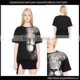 Womens Fashion Basic T-shirt Printing Latest Design thumbnail-1