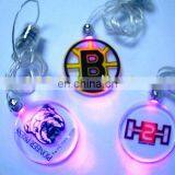 LED Flash Necklace Light up Pendant