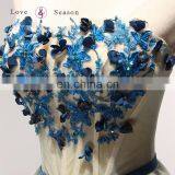 A17BL0015 Custom Made Evening Dress Designs Wholesale Women Clothes Luxury Beaded Evening Dress thumbnail-3