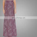 Modern Muslim Women Loose Cut Long Flared Sleevs With Ruffle Chiffon Dress Two Pieces Suits Islamic Wear For Ladies Baju Kurung thumbnail-6