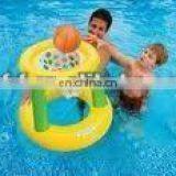 Inflatable Pool Floating Basketball Hoops Game