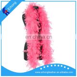 Decorative Turkey Coral Feather Boa handmake feather boa for Halloween Party
