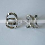 Shiny Silver Newest Blank Four Circle Scarf Ring Promotion Gifts thumbnail-2