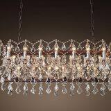 LED crystal Chandelier Pendant Light & iron pendant lamp used for home