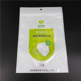 Made in China The factory produces green Clear plastic bag with zipper for FFP 3