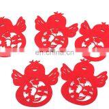 High Quality Drink 10*10cm Felt Christmas Placemat thumbnail-7