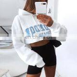 LAITE H2003 2020 Autumn Custom Women's Hoodies Print Crop Top Hoodies for Women thumbnail-4