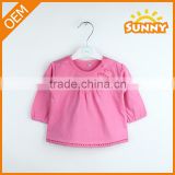 2015 Autumn Spring Baby Girl's Top Wearing Floral Design